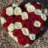 PFAssistance - Composition florale coeur Amor