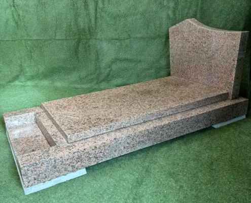 Monument funéraire reconditionné - modèle RPE1028015P - coté droit