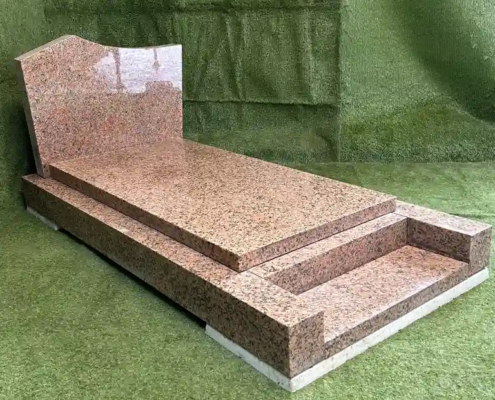 Monument funéraire reconditionné - modèle RPE1028015P - coté gauche