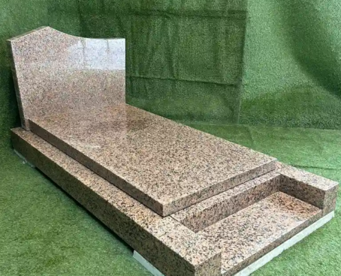 Monument funéraire reconditionné - modèle RPE116035P - coté gauche