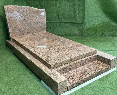 Monument funéraire reconditionné - modèle RPE311035P - coté gauche