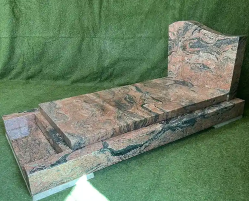 Monument funéraire reconditionné - modèle RPE402045P - coté droit