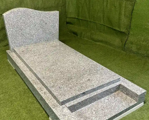 Monument funéraire reconditionné - modèle RPE627014P - coté gauche