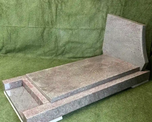 Monument funéraire reconditionné - modèle RPE828015P - coté droit