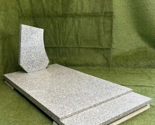 Monument funéraire reconditionné - modèle RPS30204DS - coté gauche
