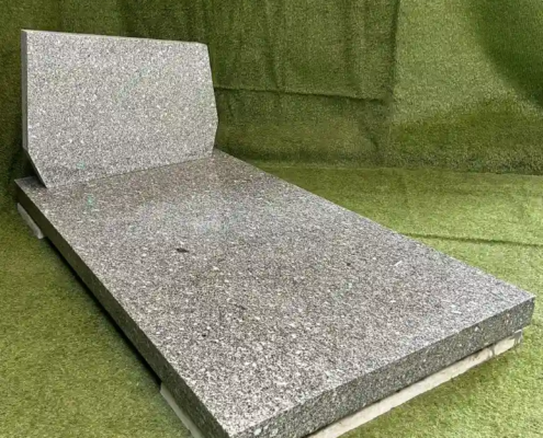 Monument funéraire reconditionné - modèle RPS41103DS - coté gauche
